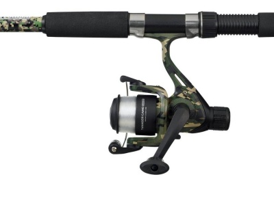 Mitchell Tanager Camo II Tele Spinning Combo