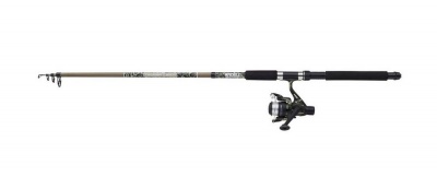 Mitchell Tanager Camo II Tele Spinning Combo