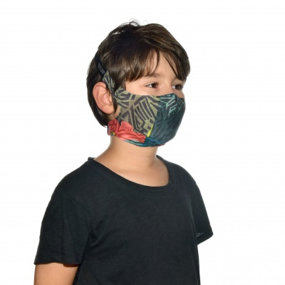 Buff Kids Filter Mask - Stony Green