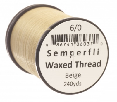 Semperfli Classic 6/0 Waxed Thread 240yd