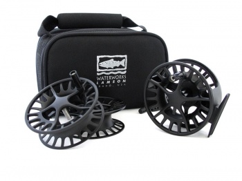 Waterworks Lamson Liquid Pack - Fly Fishing Reel with 2 Spare Spools