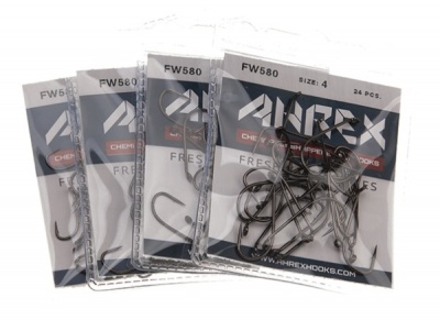 Ahrex FW580 Wet Fly Hook Barbed