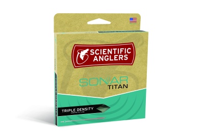 Scientific Anglers Sonar Titan Triple Density I/S3/S6 - Pale Green/Dark Green/Brown