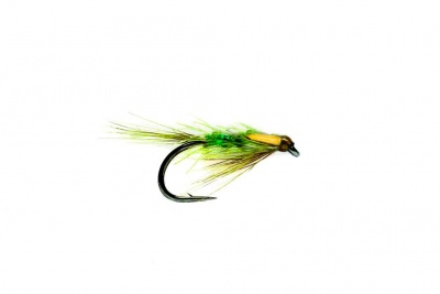 Fulling Mill Pseudo DB Olive/Green Holo Barbless