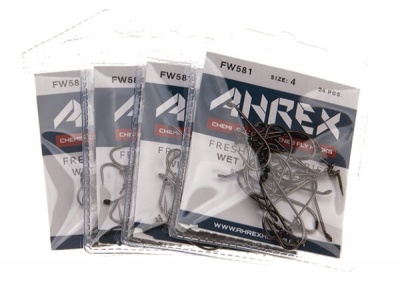 Ahrex FW581 Wet Fly Hook Barbless