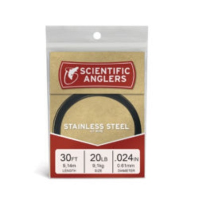 Scientific Anglers 30' Black-Coated 1x7 Stainless