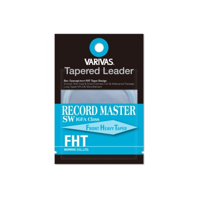 Varivas Record Master SW FHT Tapered Leader - 12ft