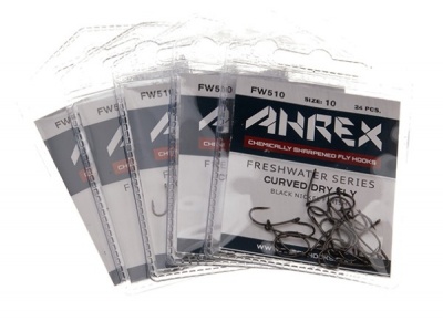 Ahrex FW510 Curved Dry Hook Barbed