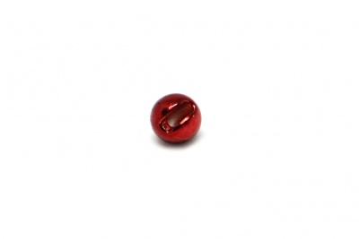 Fulling Mill Slotted Tungsten Beads Metallic Red