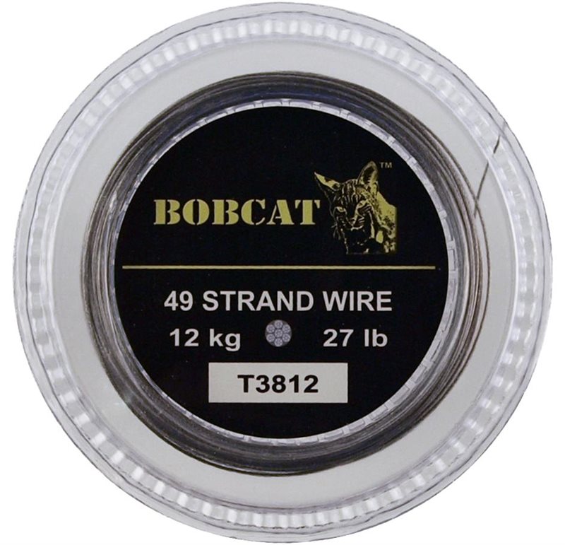 Bobcat 49 (7x7) Strand Wire and Crimps -10m