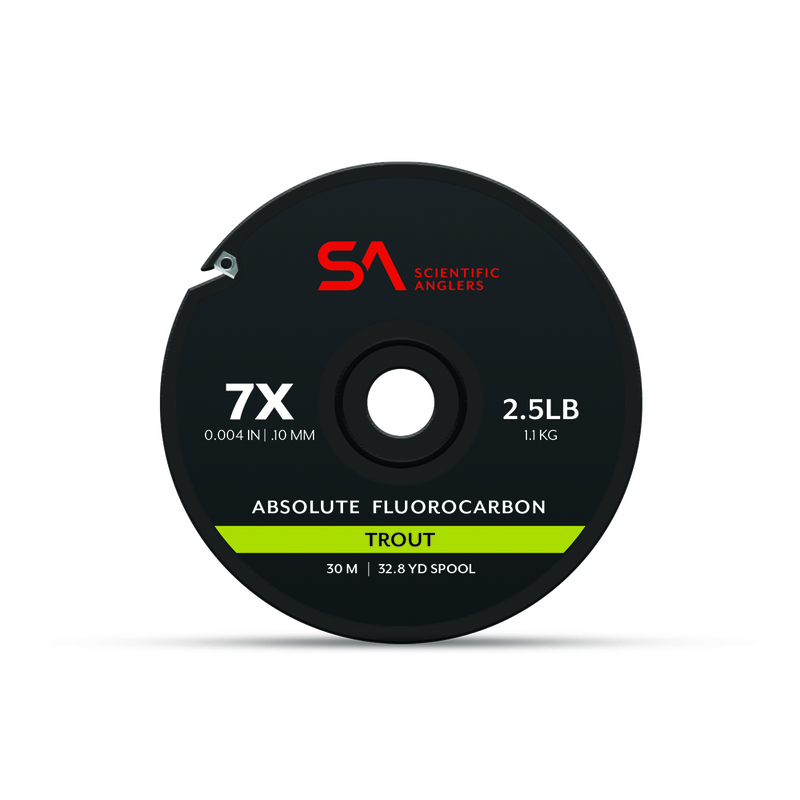 Scientific Anglers Absolute Fluorocarbon Trout Tippet - Clear