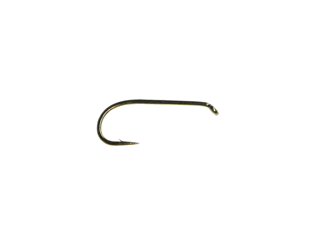 TMC Dry Fly, Down Eye, 1XF Hook - Bronze
