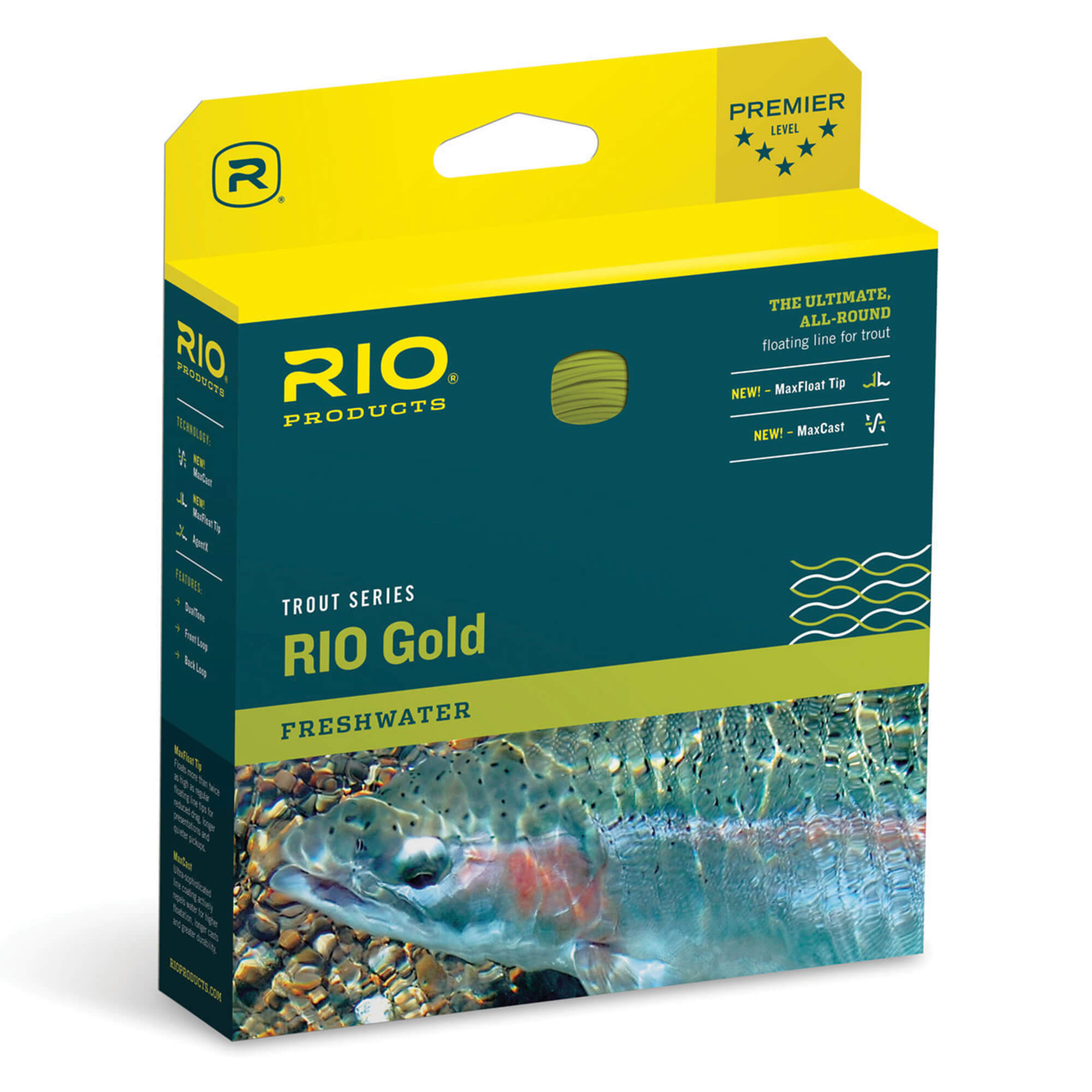 RIO Gold Maxcast - Moss / Gold