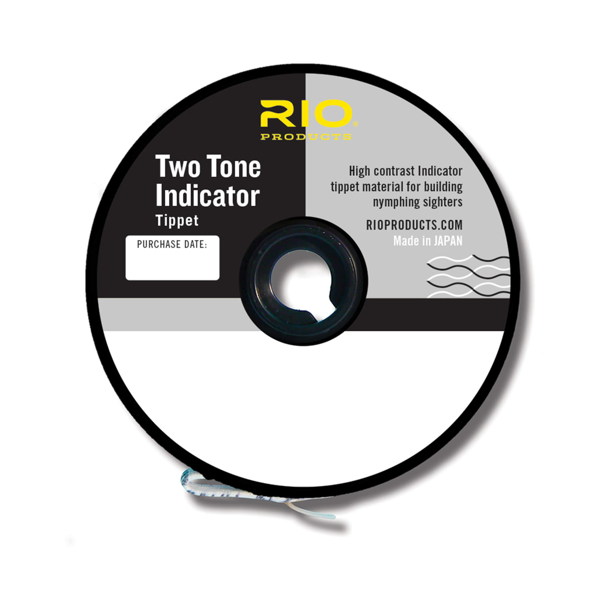 RIO 2 - Tone Indicator Tippet - Black / White