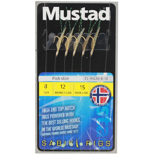 Mustad Fish Skin Rig - H8 ML20lb