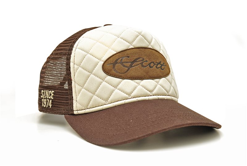 Scott Cap Quilted Leather Patch