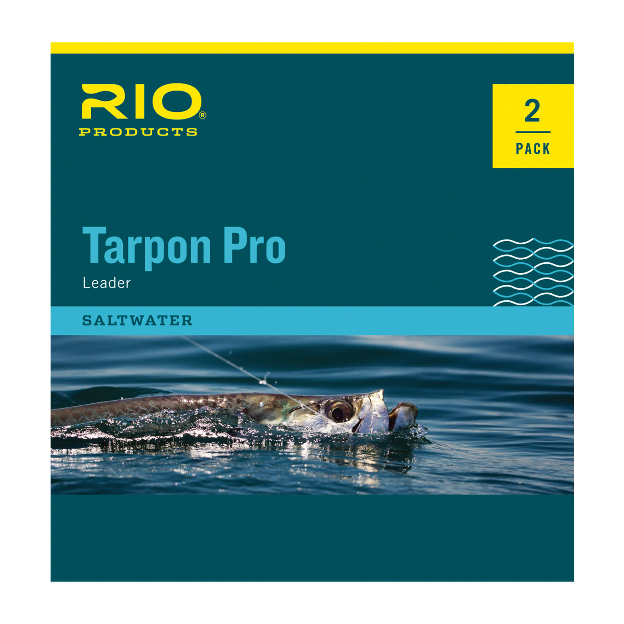 RIO Tarpon Pro Leader Twin Pack Fluoro Shock