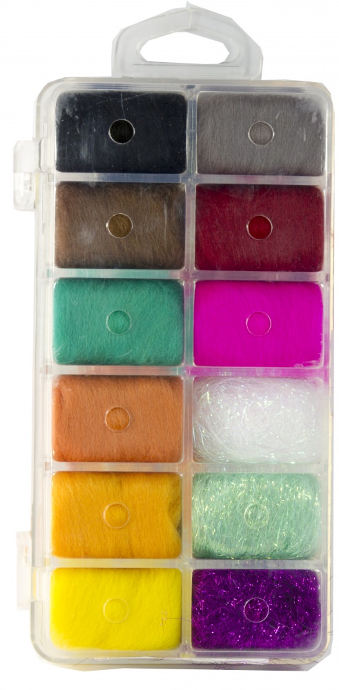 Semperfli Superfine Dubbing Dispenser Standard Colours Collection