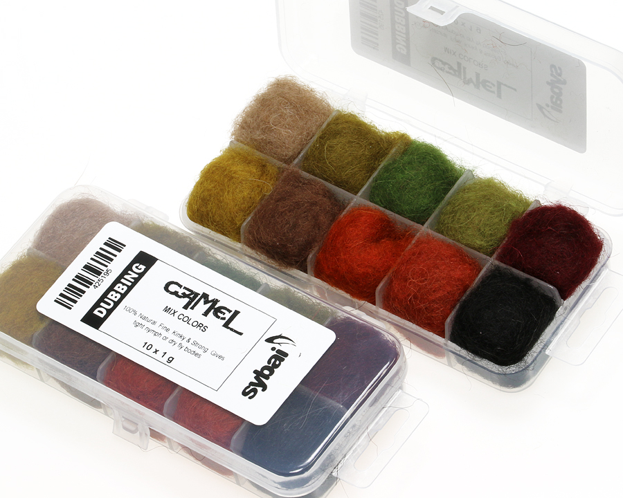 Sybai Camel Dubbing Box - Mix Colours