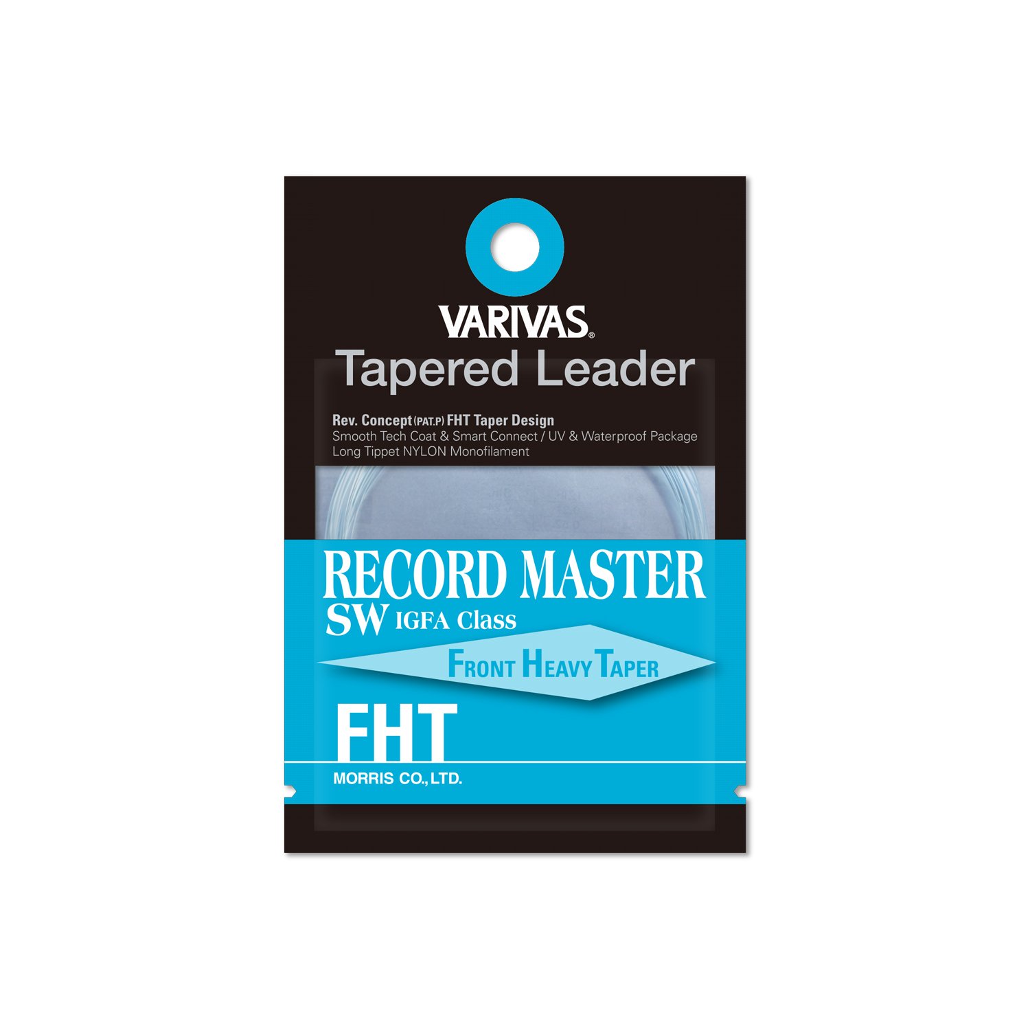Varivas Record Master SW FHT Tapered Leader - 12ft