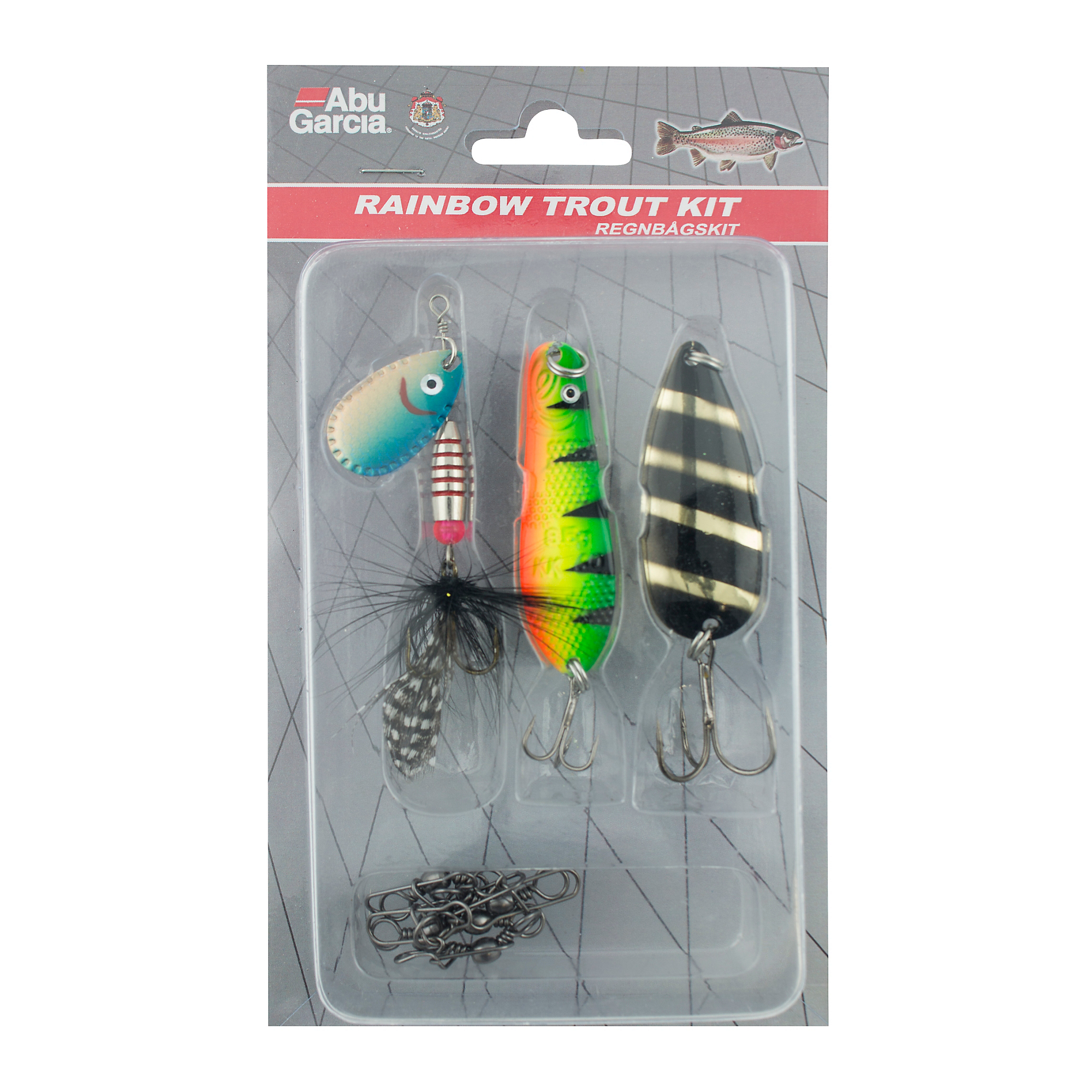 Abu Garcia Assorted Rainbow Trout Kit