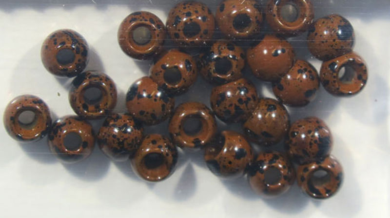 Hareline 5/32 Inch 3.8mm Dazzle Brass Beads