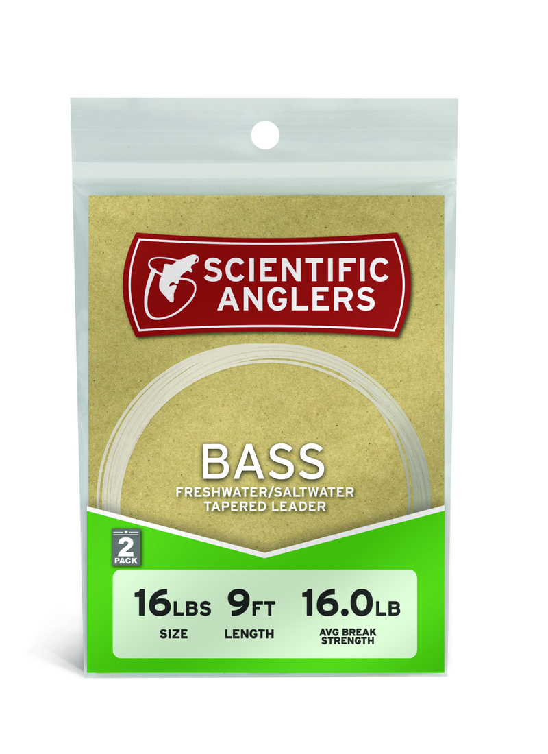 Scientific Anglers Bass Leader 9'