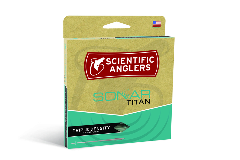 Scientific Anglers Sonar Titan Triple Density I/S2/S3 - Pale Green/Blue/Dark Green
