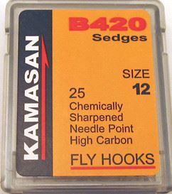Kamasan B420 Trout Fly Tying Hooks Eb420