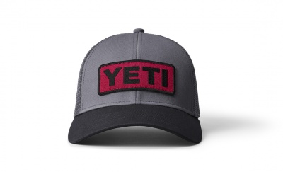 Yeti Low-Pro Logo Badge Trucker Hat - Black