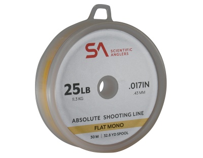 Scientific Anglers Absolute Shooting Line Flat Mono 30m