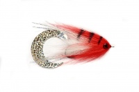 Fulling Mill P's W/Tail White Red - 6/0