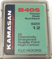 Kamasan B405 Trout Fly Tying Hooks Eb405