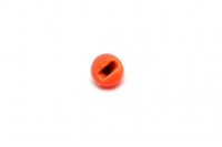 Fulling Mill Slotted Tungsten Beads Painted Fluo Orange