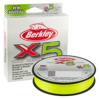 Berkley x5 Braid - 300m - Flame Green