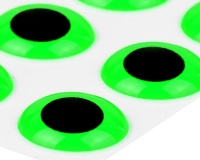 Sybai 3D Epoxy Eyes - Fluo Green