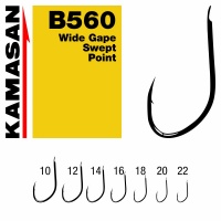 Kamasan B560 Wide Gape Swept Point Hook Eb560