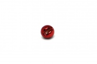 Fulling Mill Slotted Tungsten Beads Metallic Red