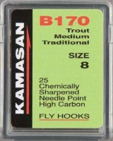 Kamasan B170 Trout Fly Tying Hooks Eb170
