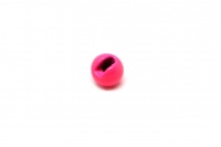 Fulling Mill Slotted Tungsten Beads Painted Fluo Pink