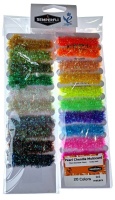 Semperfli Pearl Chenille Mulicards - 10mm - Mixed Colours