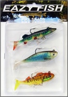 Dennett Eazy Fish Pike Shad Lure Pack