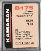 Kamasan B175 Trout Fly Tying Hooks Eb175