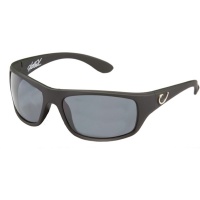 Mustad Black Vented Frame with Smoke Lens Polarized Sunglasses