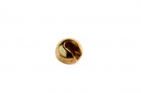 Fulling Mill Slotted Tungsten Bead - Old Gold