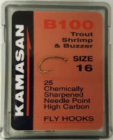 Kamasan B100 Trout Fly Tying Hooks Eb100