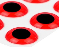 Sybai 3D Epoxy Eyes - Fluo Red