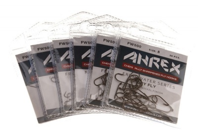 Ahrex FW500 Dry Fly Traditional Hook Barbed
