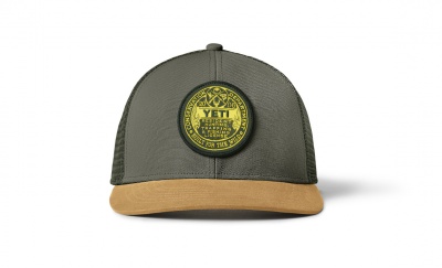 Yeti Trapping License Trucker Hat - Highlands Olive