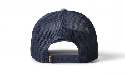 Yeti Low-Pro Logo Badge Trucker Hat - Navy